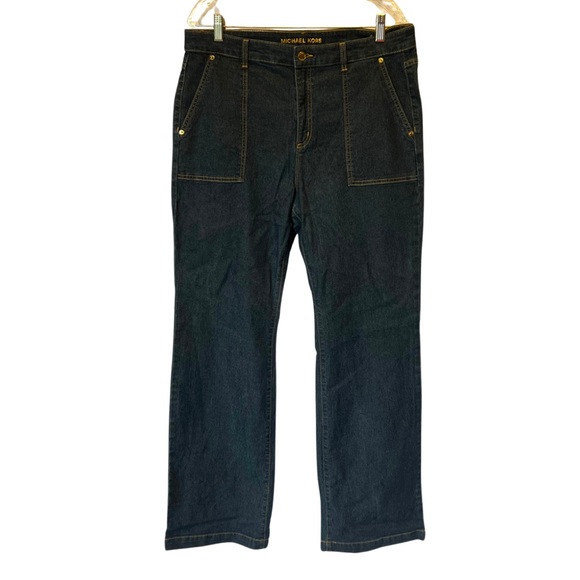 Michael Kors Denim - MICHAEL KORS Women's Jeans. Dark Wash Utility Style